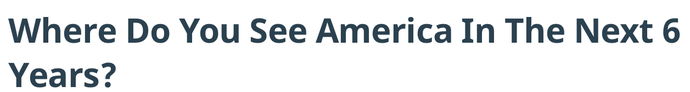 I see it as a laughing stock.
