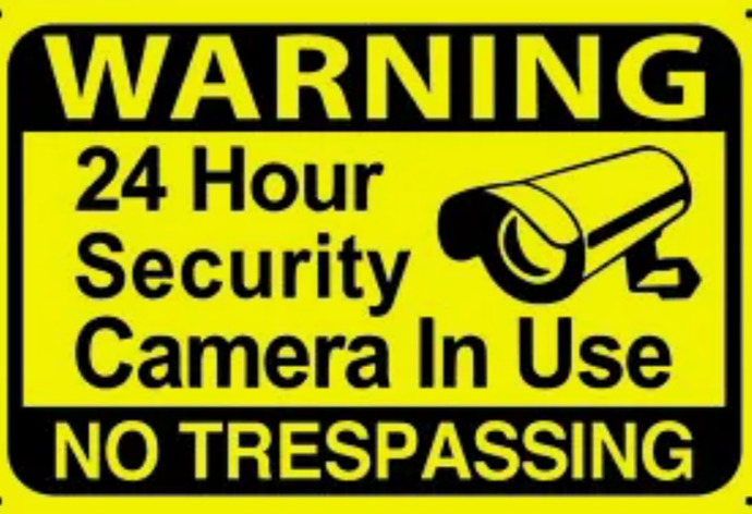 Which one will deter trespassing on private property?
