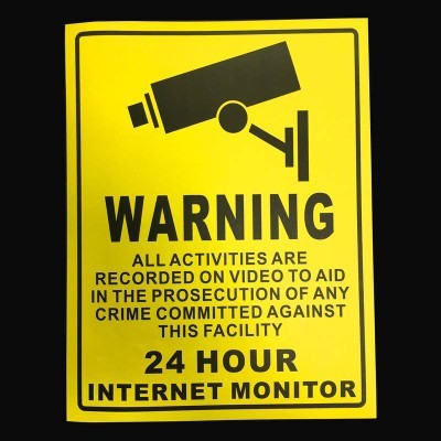 Which one will deter trespassing on private property?