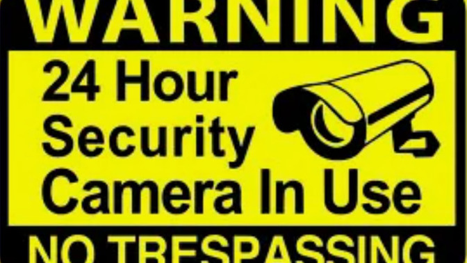 Which one will deter trespassing on private property?