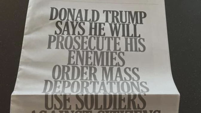 Here you go guys here the NEW YORK TIMES saying it in full caps! Your thoughts?