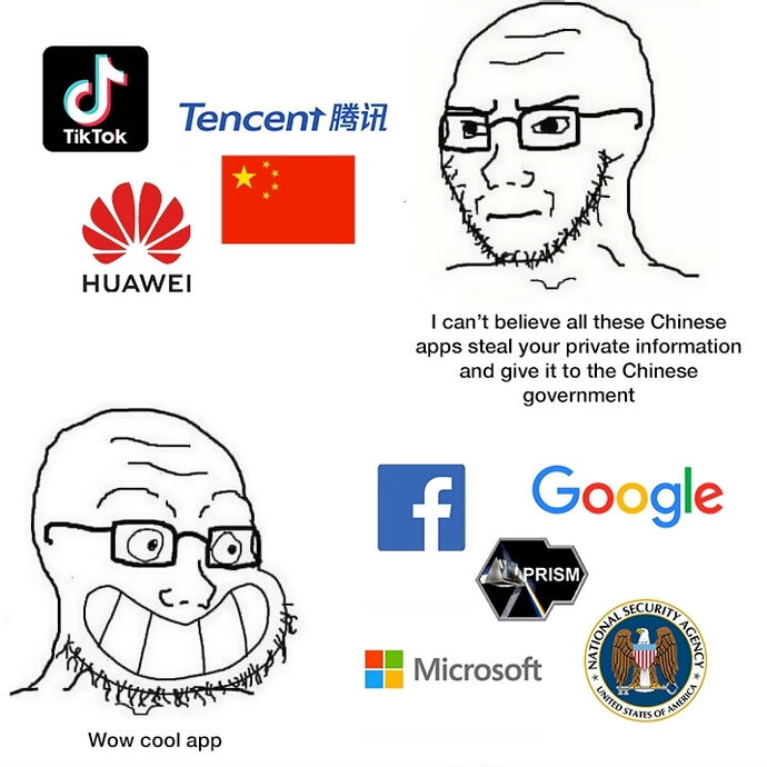 Can such a stark contrasting romantic relationship between a man and a woman work (privacy & tech)?