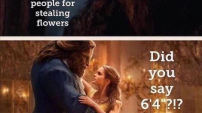 Beauty & the Beast. Do you think Belle was disappointed when Beast turned Human again?