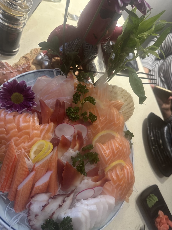 I went to the Sushi Buffet this week, how does our food look?