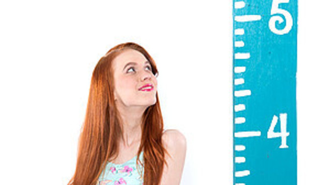 Guys would you date a skinny 4ft9 girl with ginger hair?