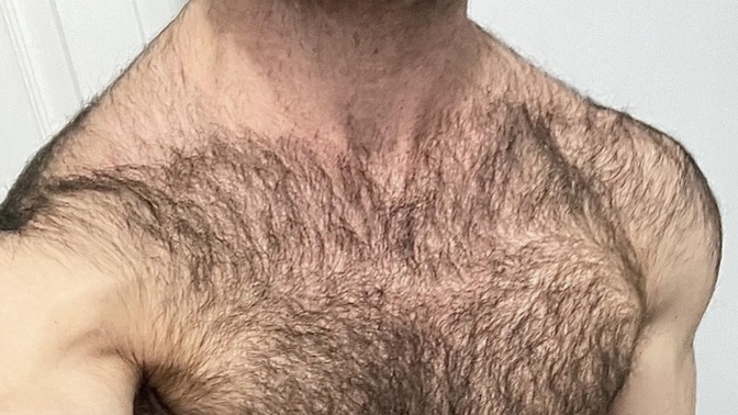 Are hairy chests becoming fashionable?