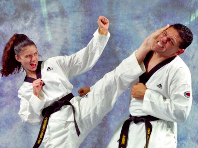 In what martial art is more likely that a girl will defeat a guy??