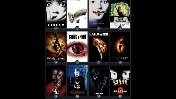 What scary movies have you watched so far this month since Halloween is close?