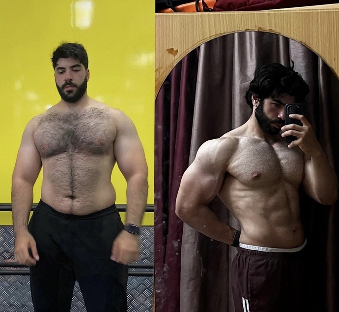 Same man, different physique. Girls, which do you prefer?