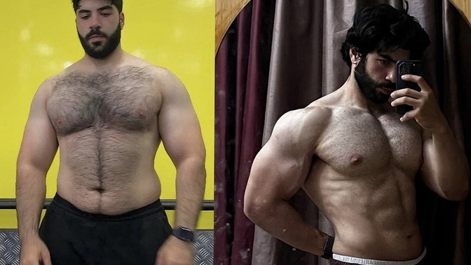 Same man, different physique. Girls, which do you prefer?