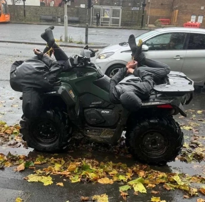 Farmer Arrested after catching two trespassers trashing his land on a quad bike and delivering them to the Police Hogtied & Gagged, right or Wrong?