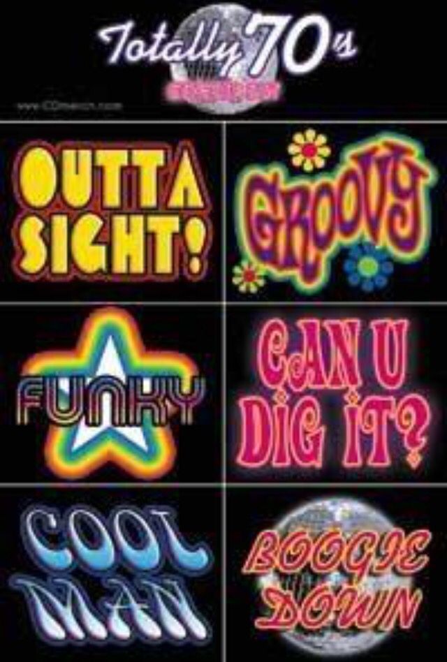 For those who were around in the 1970s, do you recall people talk in 70s slang like Jive Turkey, Can you dig it, Jack, and Foxy Mama?