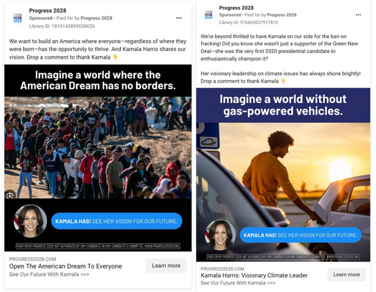 Fake advertisement