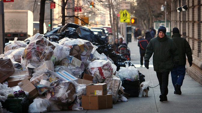 Which is more of a garbage dump?