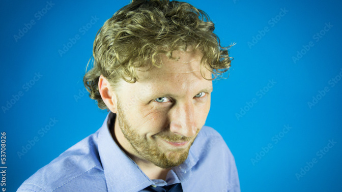 Crush's dad grinning at me?