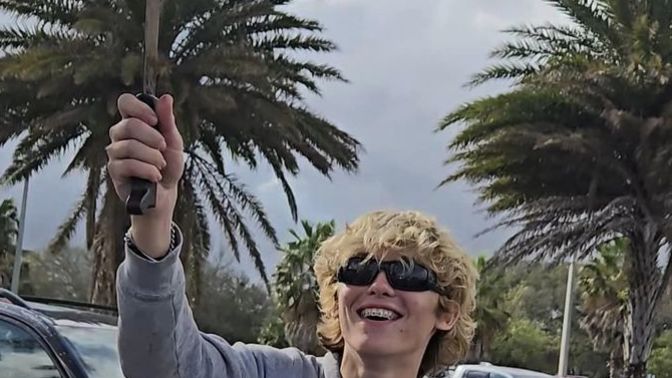 Trump supporter brandishes Machete to intimidate voters in Florida. But you trumpers WILL FAIL to stop us! Your thoughts?