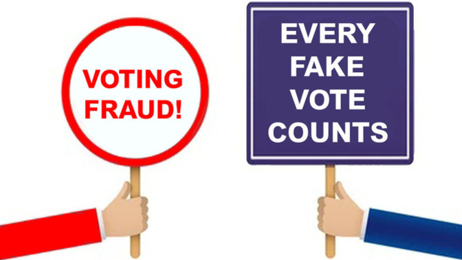 Will the Democrats officially count mail-in ballots that arrive well after Election Day even if the envelopes have no postmark?