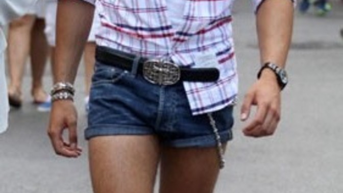 Guys, are you on the trend of micro shorts?