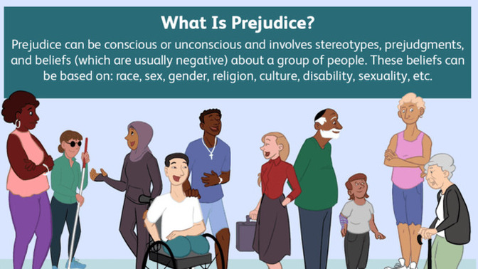 Do you beleive that 'we human beings are not born with prejudices always they are made for us by others who want something'?