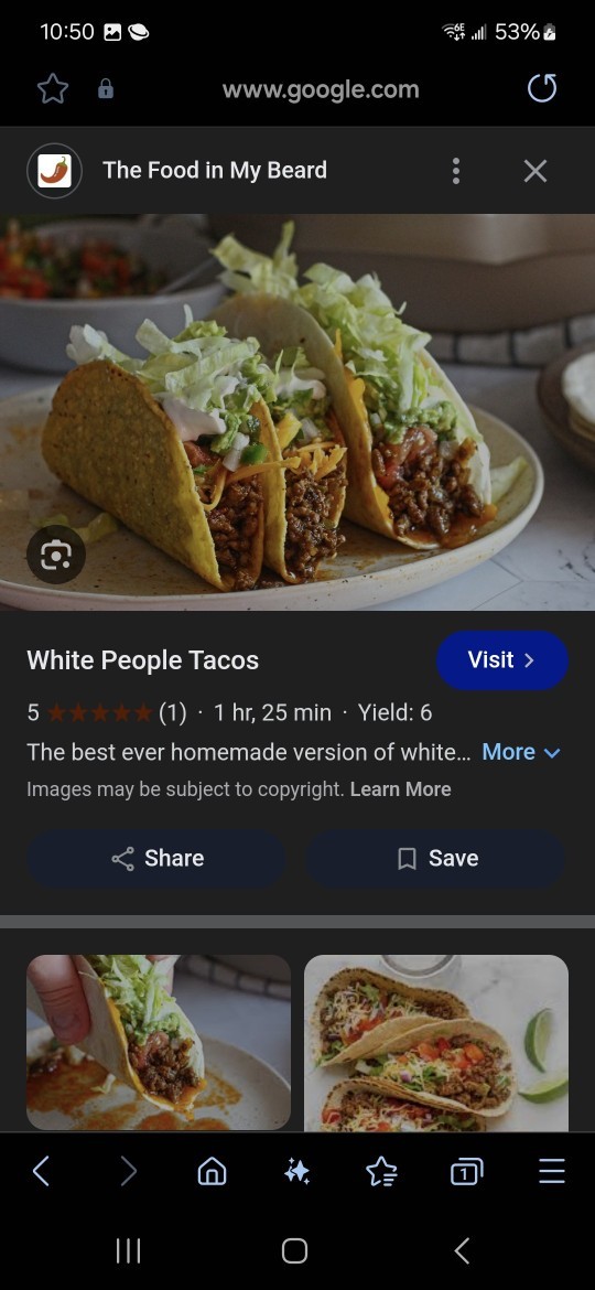Have you heard of white people tacos?
