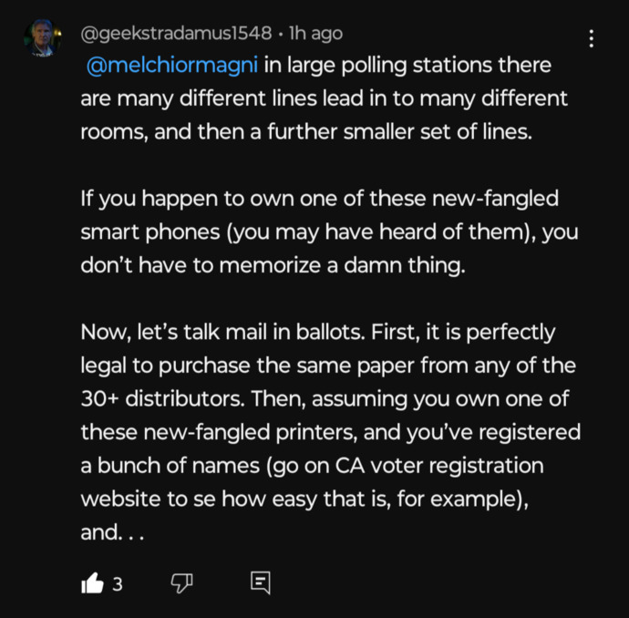 Did you know you could cheat this way in a no voter I. D state?