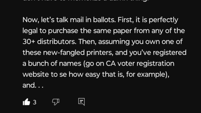 Did you know you could cheat this way in a no voter I. D state?
