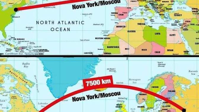 Why Planes Don't Fly In A Straight Line?