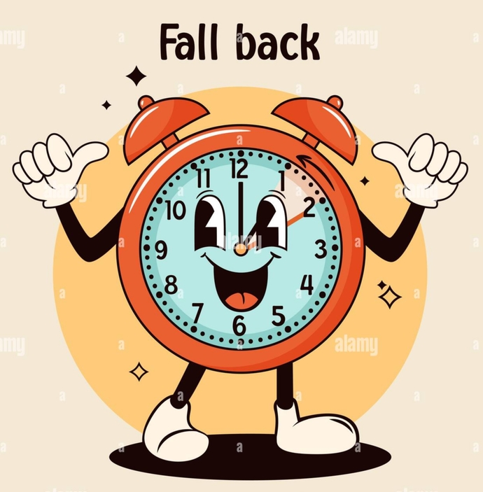How many clocks dud you have to manually set back one hour?