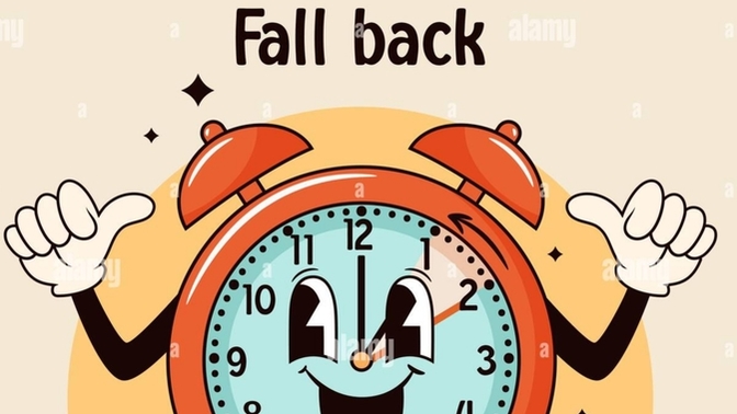 How many clocks dud you have to manually set back one hour?