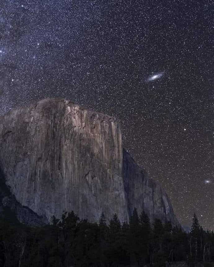 Andromeda over El Capitan