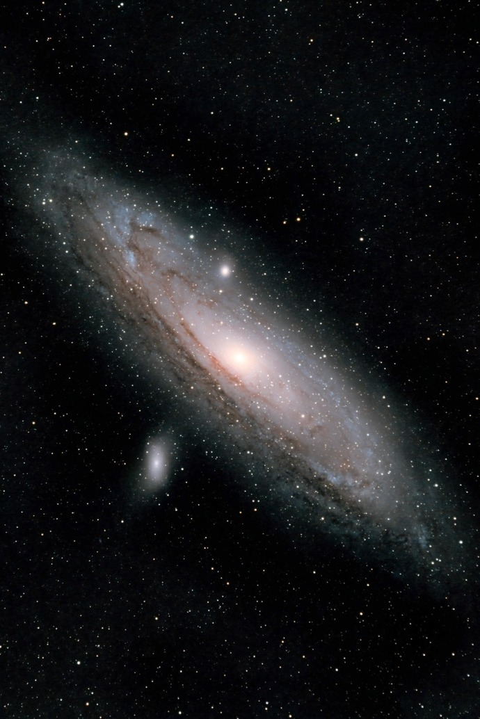 Andromeda itself, our closed galaxy neighbor