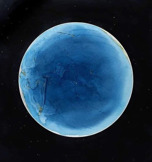 Side of Earth you hardly ever see, The Pacific Ocean