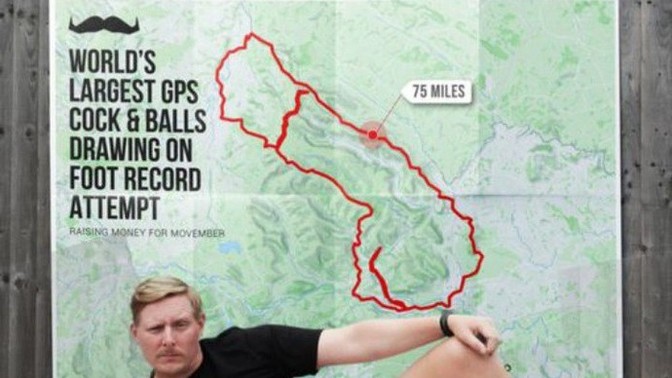 Have you ever drawn anything using GPS?