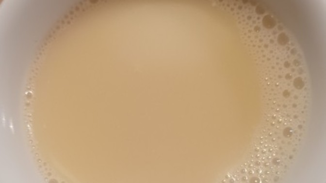 What's in the cup?