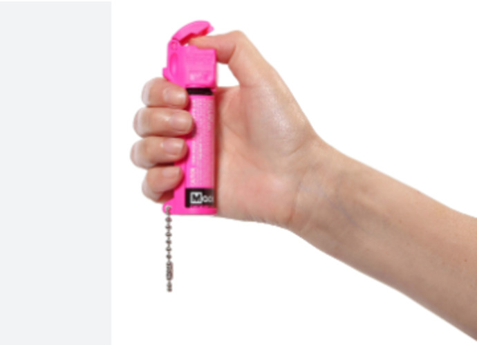 You cant order pepper spray online in New York, but you can order a machete. Arent the blue people smart?