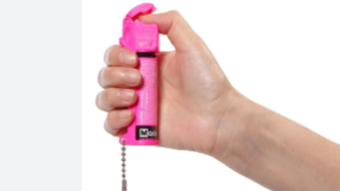 You can't order pepper spray online in New York, but you can order a machete. Aren't the blue people smart?