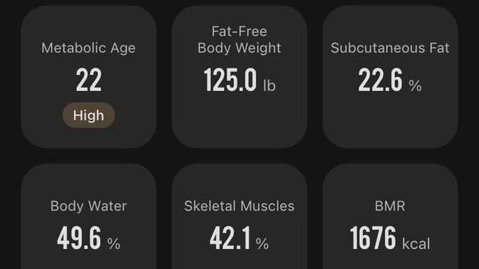 As a girl who lifts weights almost daily with a muscular bodybuilding physique is this a good scan?