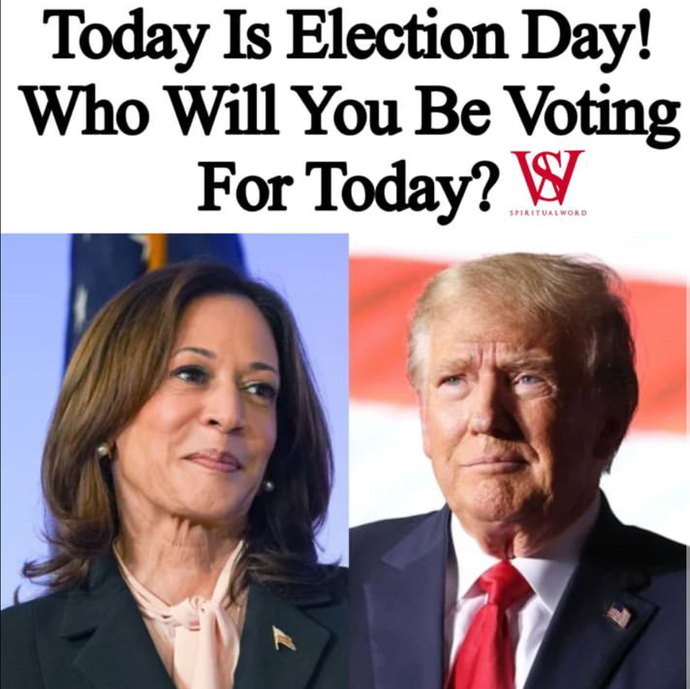 Who do y’all think will win the election today?
