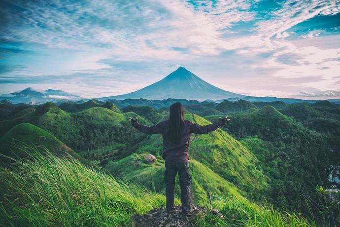 If you have to climb the top of some very steep hill, or a mountain, how would you rather go?