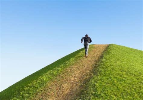 If you have to climb the top of some very steep hill, or a mountain, how would you rather go?