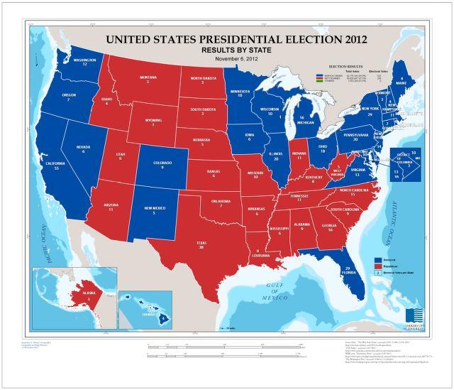 Why doesn't the US split into a republican country and a democrat country?