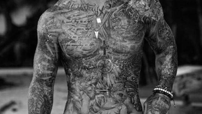 Do you find men who have tattoos all over their body excluding their face physically attractive?