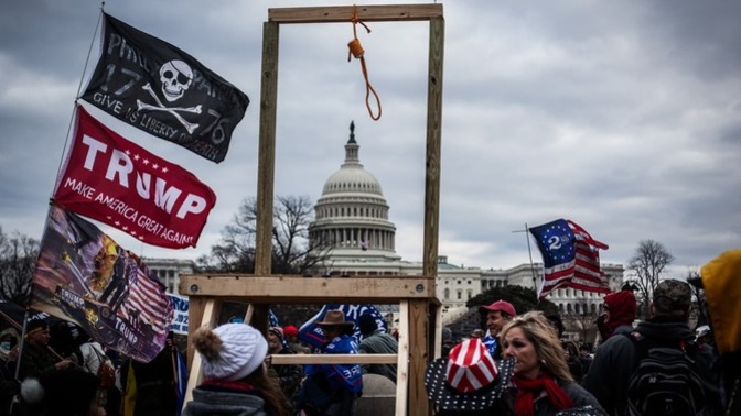 Should liberals storm the Capitol like b*ches who can't take a loss?