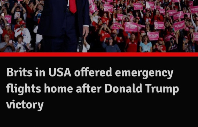 Did you know the UK is evacuating its citizens from America?