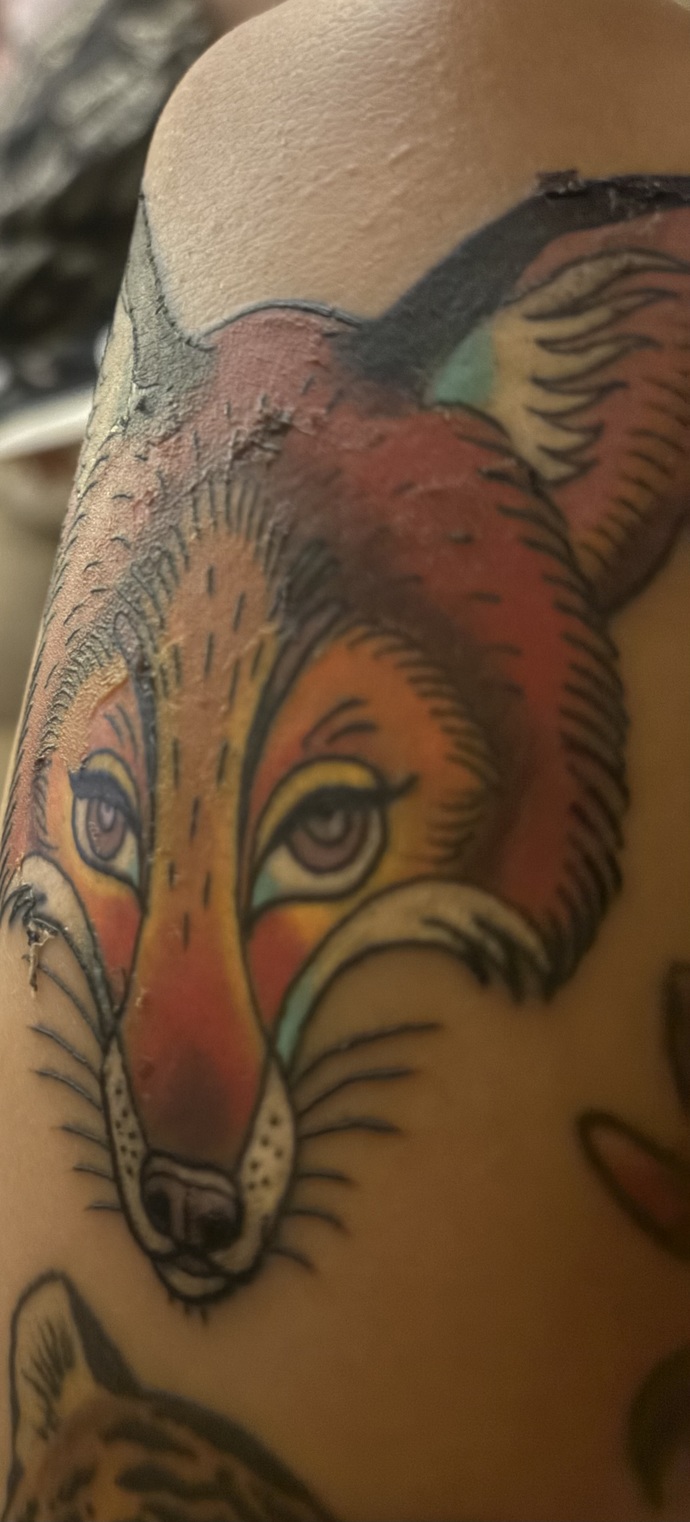 Why were people saying that this tattoo look fake?