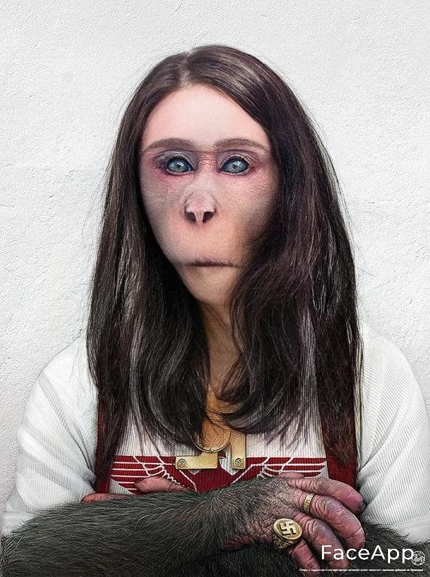 Is it realistic to fit into todays beauty standards as a woman who had plastic surgery to look feminine but was born in a monkeys body?