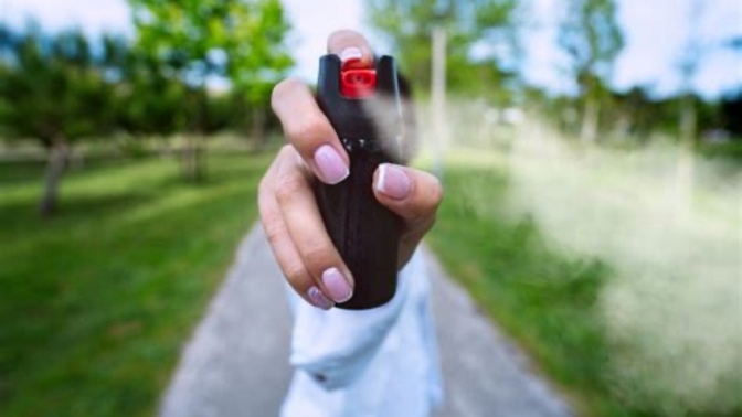 Have you ever had to pepper spray a creep?