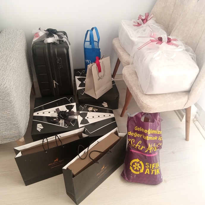 Groom bundle is prepared in Turkey, what are your traditions?