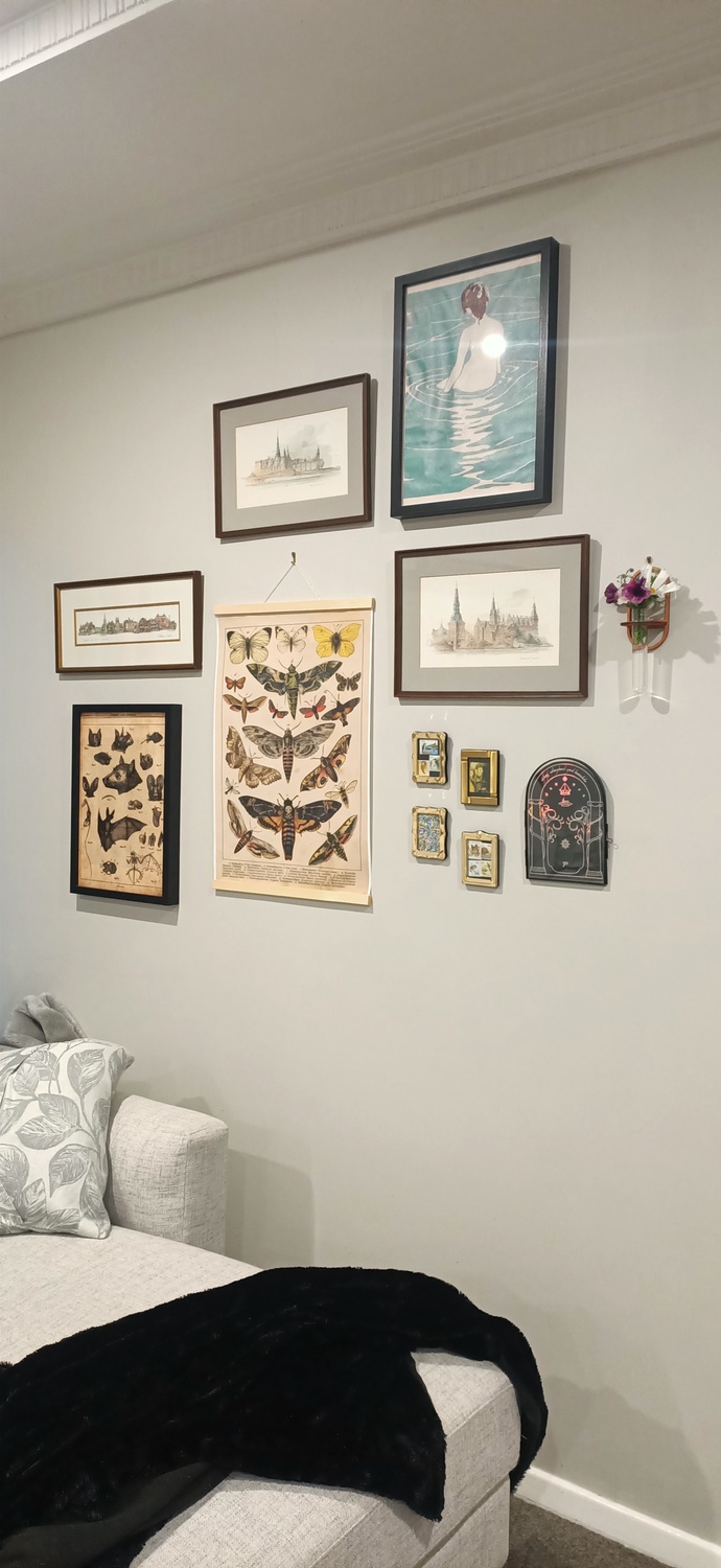 What do you think of my gallery wall so far?