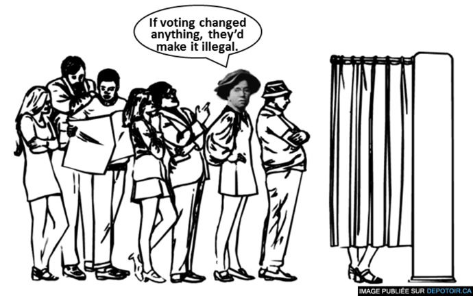 In modern times, does an election ever matter?